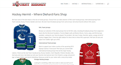 Desktop Screenshot of hockeyhermit.com