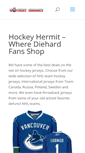 Mobile Screenshot of hockeyhermit.com